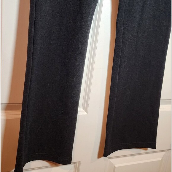 Venezia Vintage Stretchy Black High Waisted Bootcut Pants - Picture 3 of 4